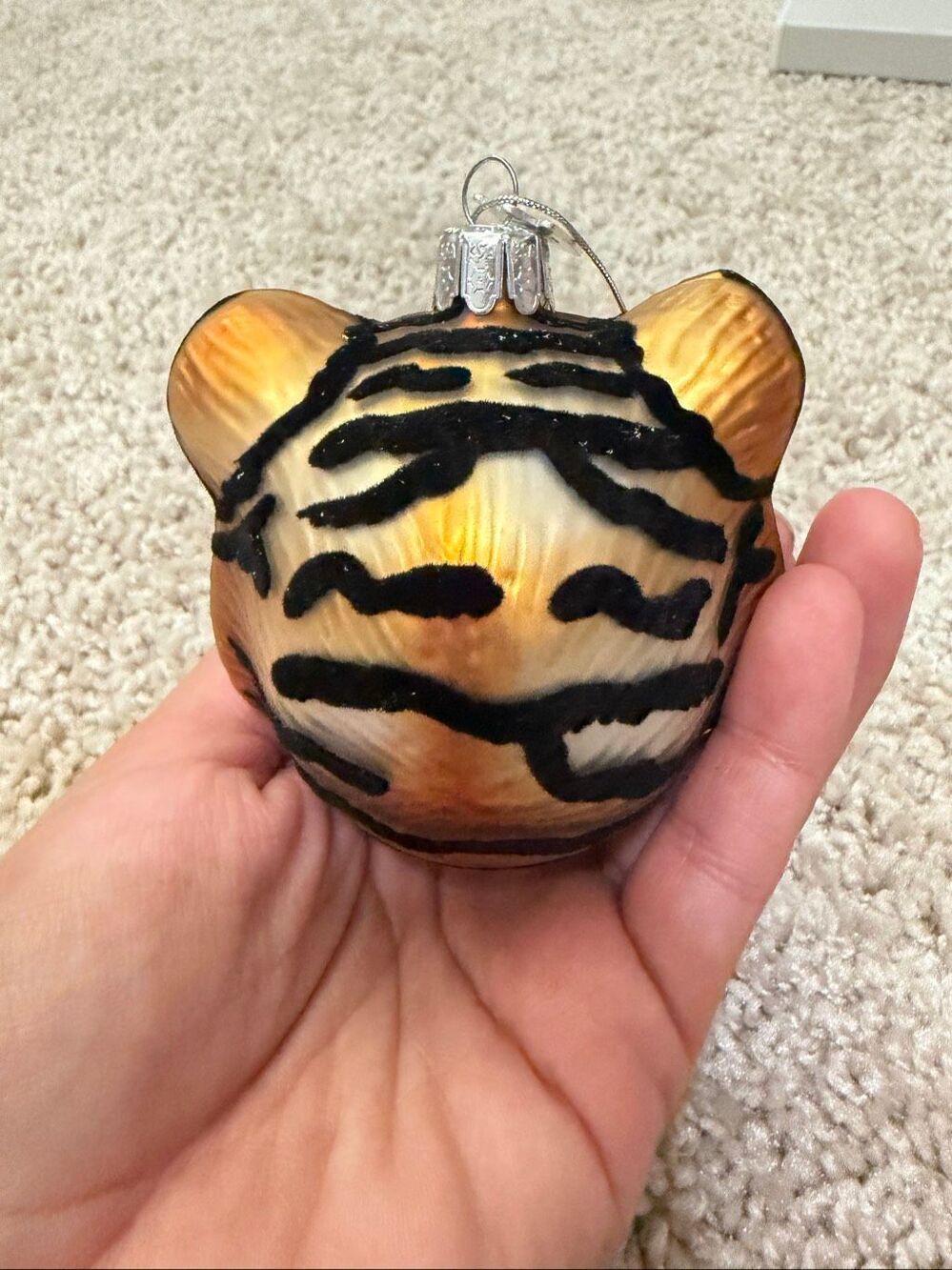 Kurt Adler Tiger Ornaments 4” - Picture 6 of 7
